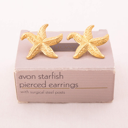 Avon-Seestern-Ohrringe.vergoldet-von-1987