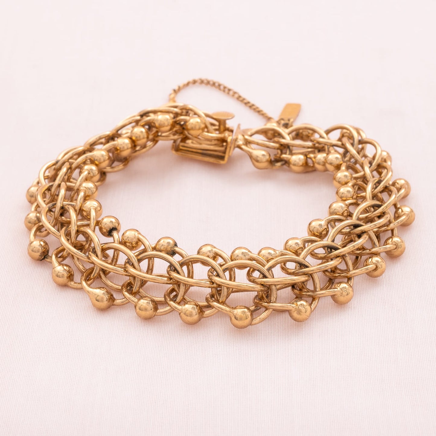Monet-vergoldetes-Armband-90er-Jahre