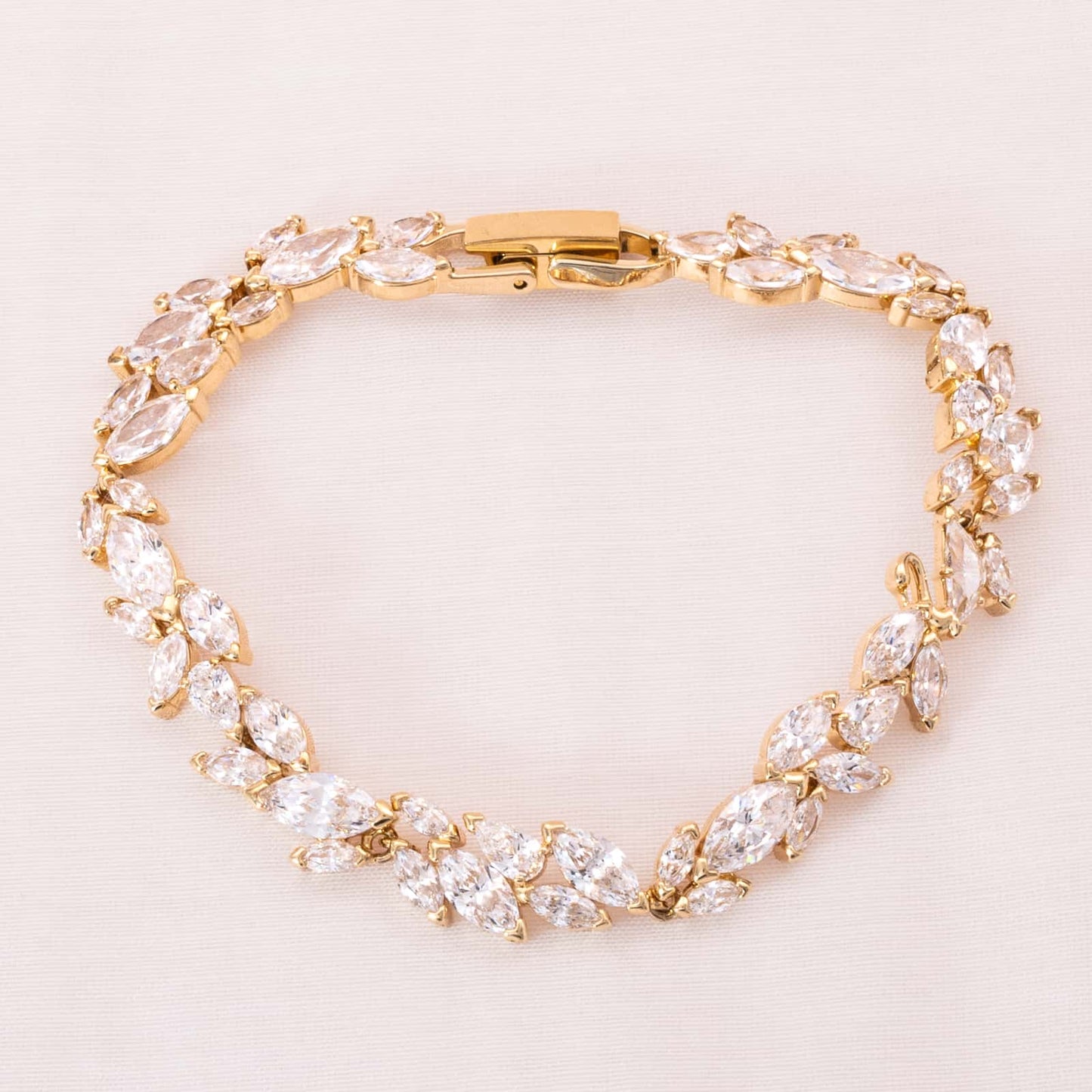 Swarovski-Kristall-Armband-Navette-Schliff-Tennisarmband