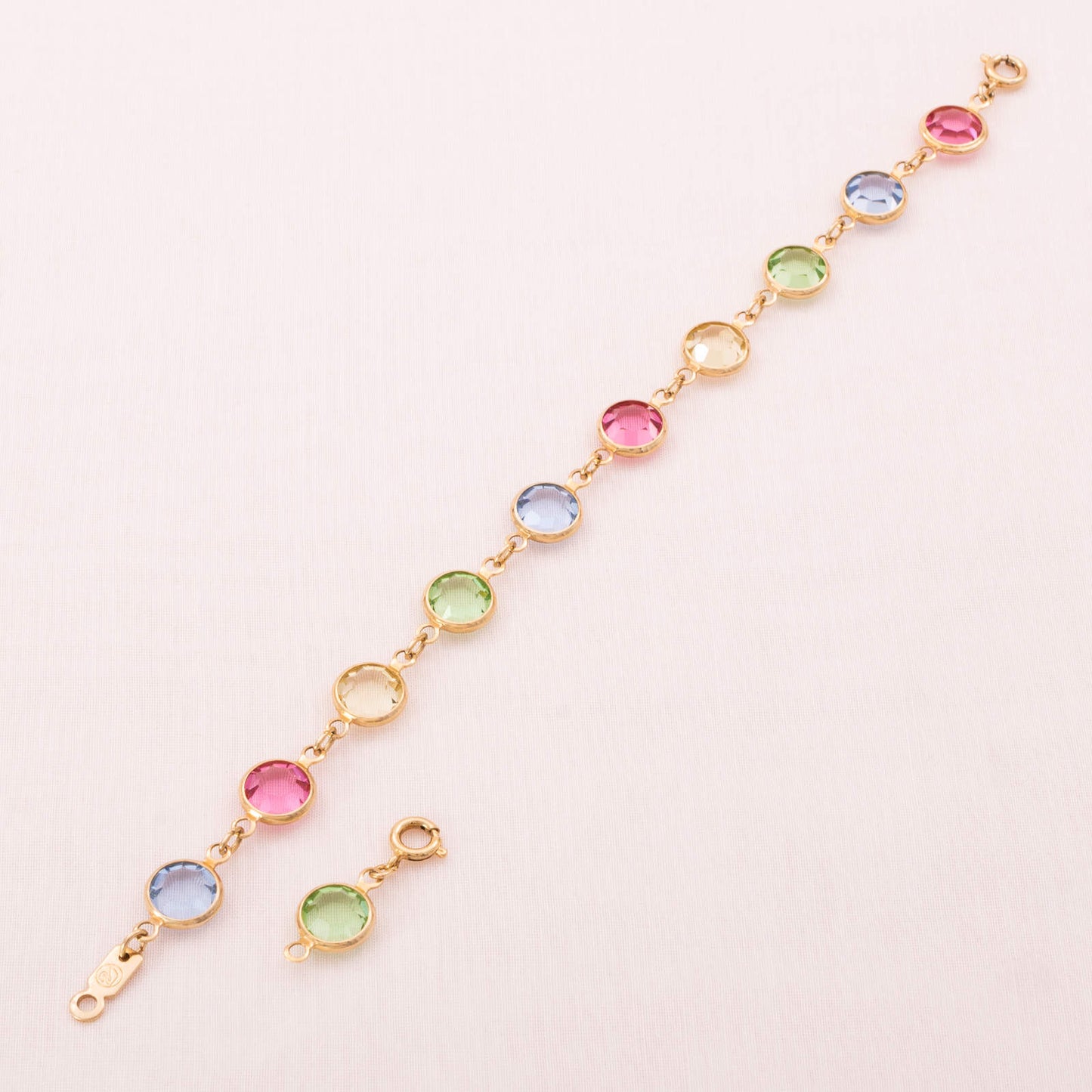 Swarovski-Armband-bunte-Kristalle-21cm