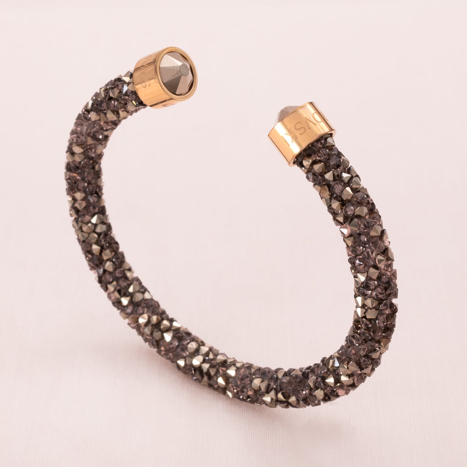 SWAROVSKI brown crystal bracelet – Find Vintage Beauty