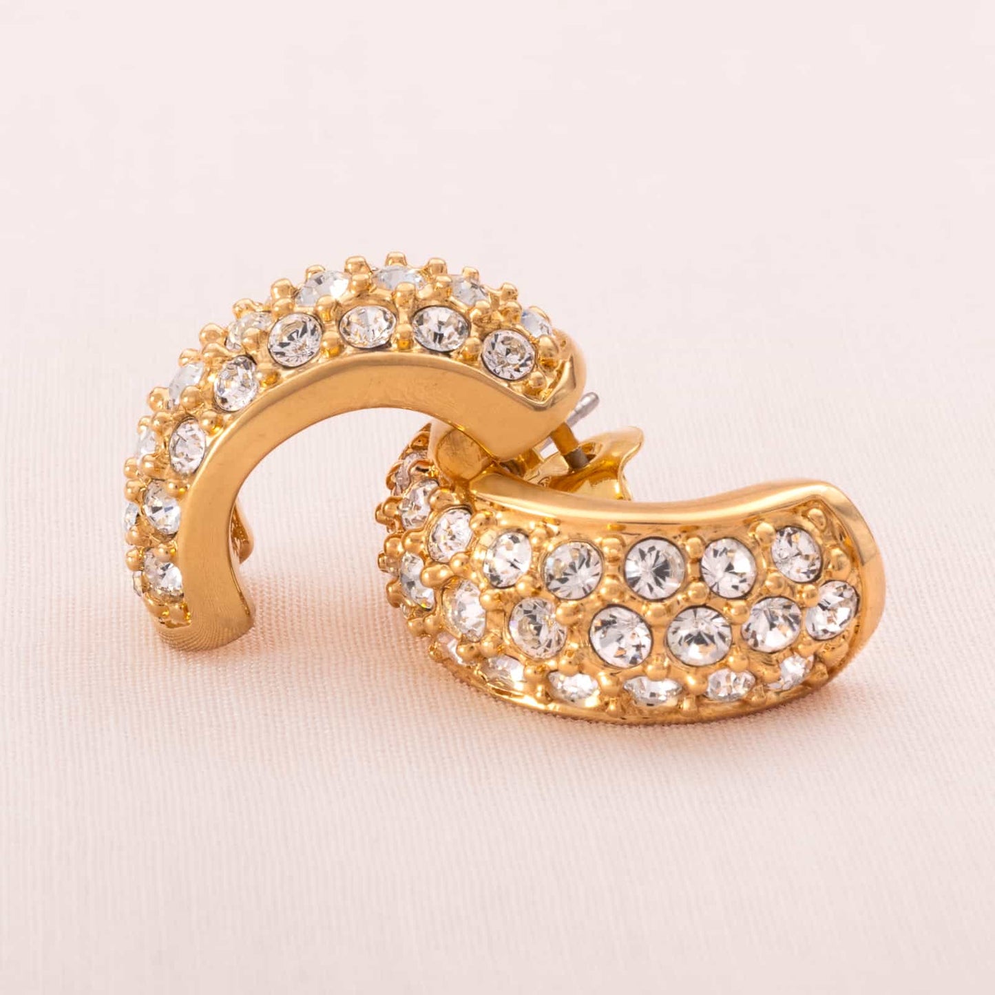 Swarovski-Ohrringe-vergoldete-Kristall-Kreolen