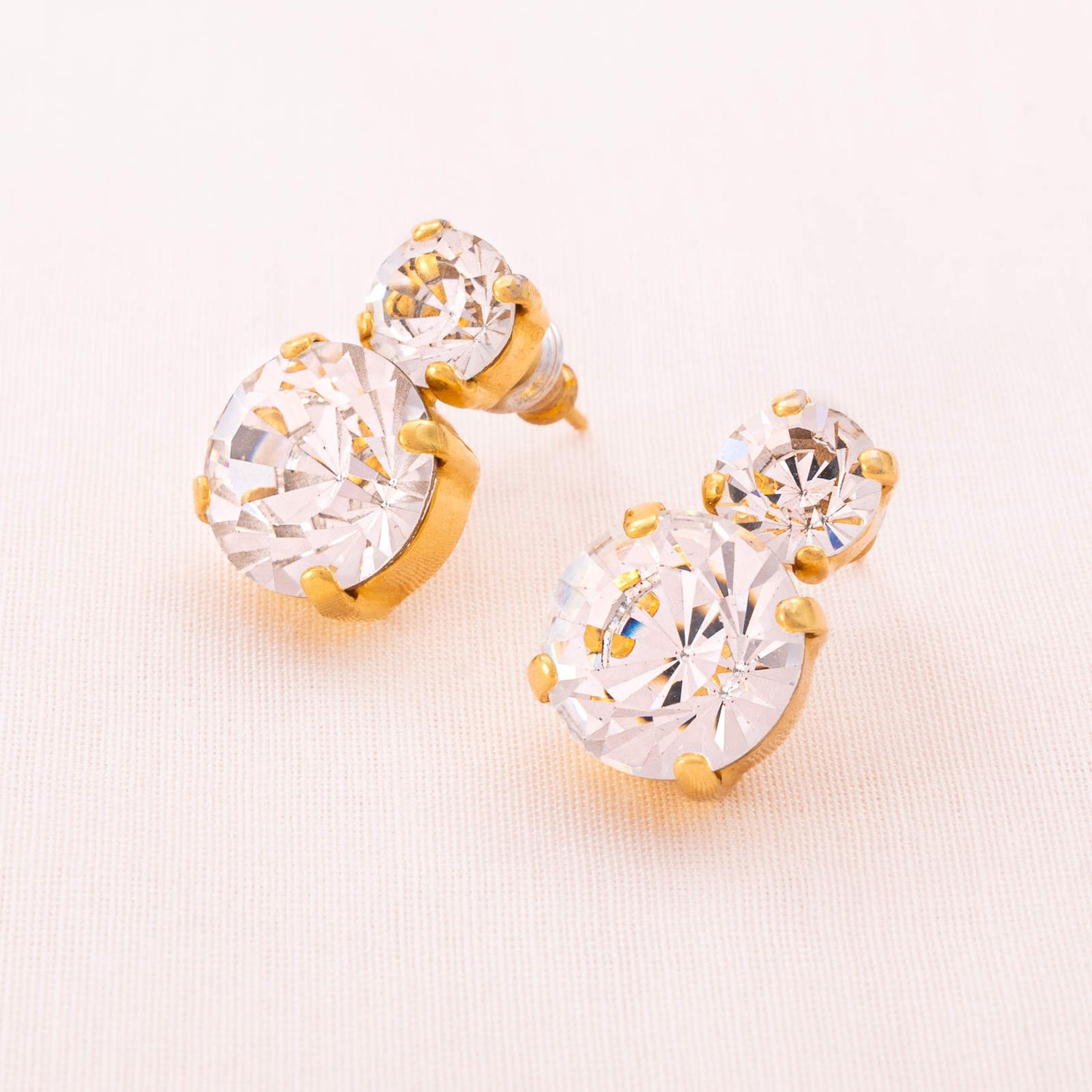 Swarovski-Ohrringe-2-Kristalle