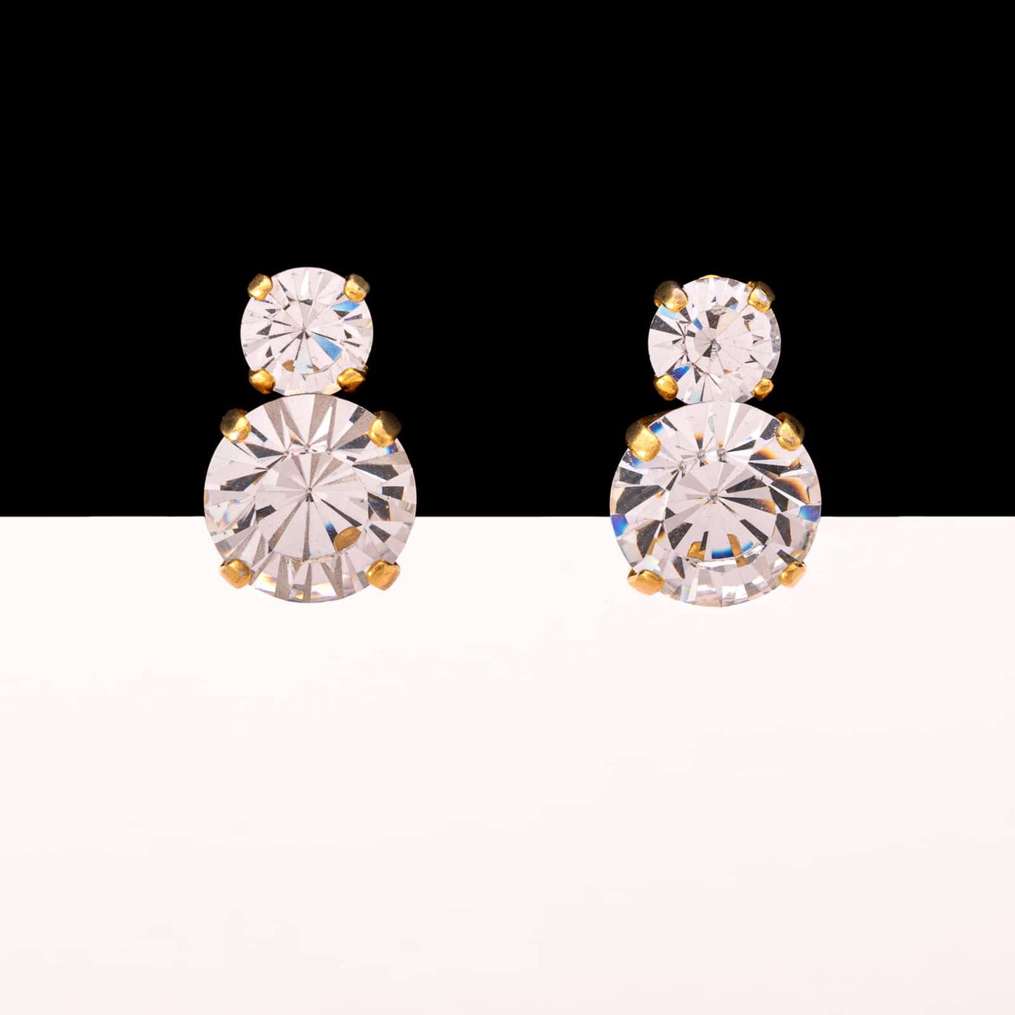 Swarovski-Ohrringe-2-Kristalle