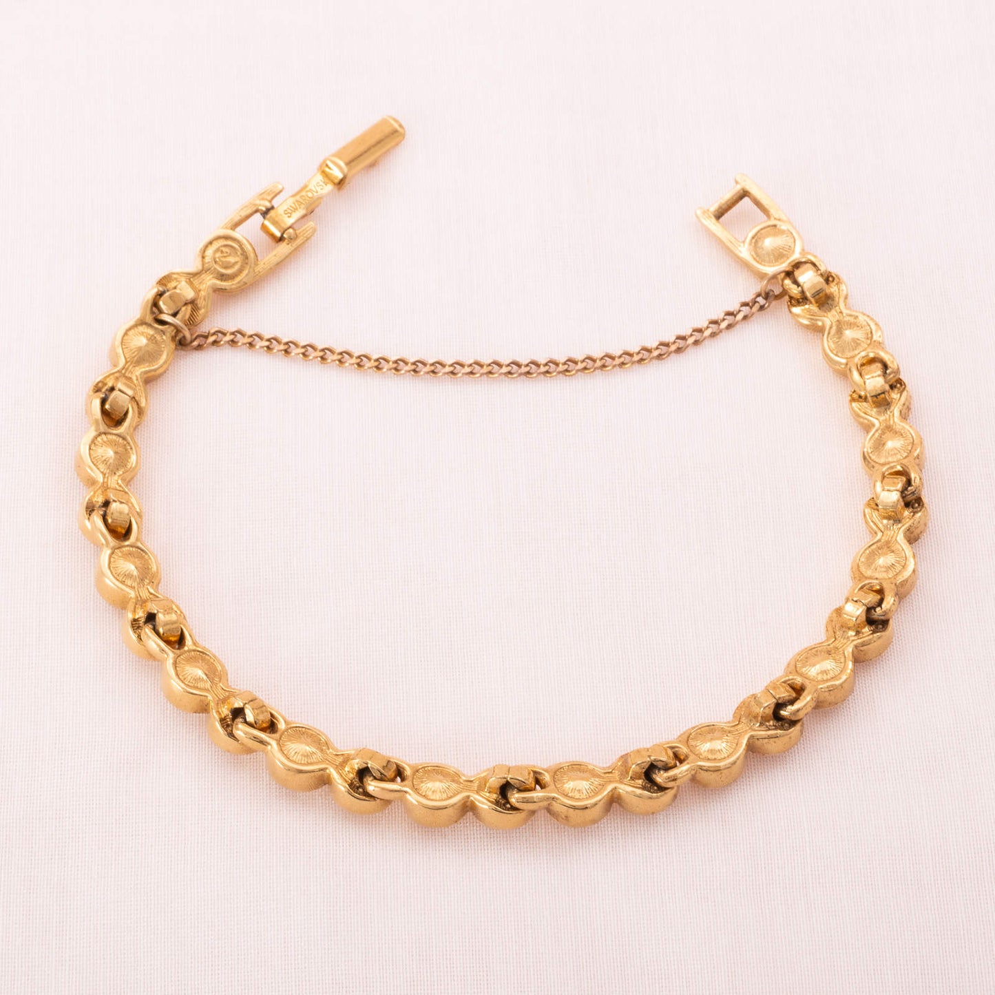 Swarovski-Tennisarmband-vergoldete-Rückseite