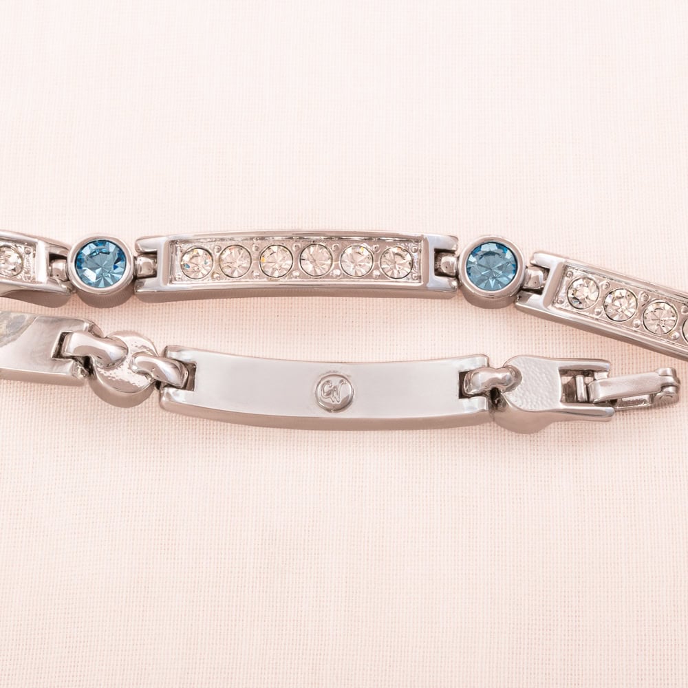 Tennisarmband-rhodiniert-weiße-blaue-Kristalle