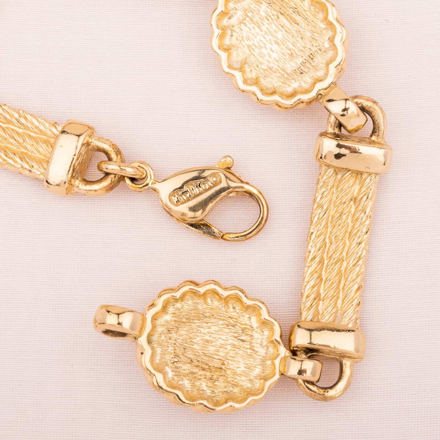 Dior-Armband-Rückseite-Signatur-vergoldet-90s