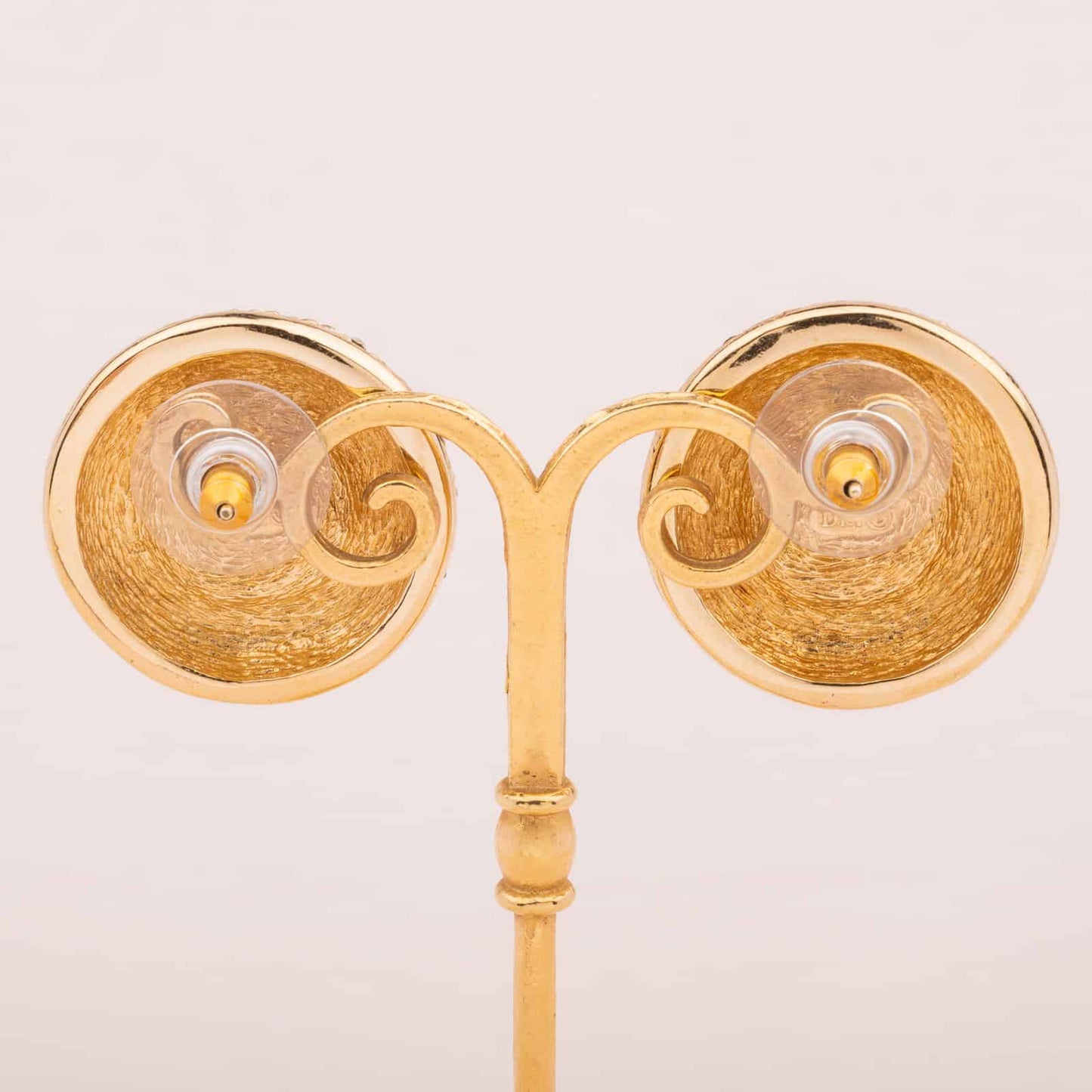 Dior-runde-klassische-Perlen-Ohrringe-Rückseiten