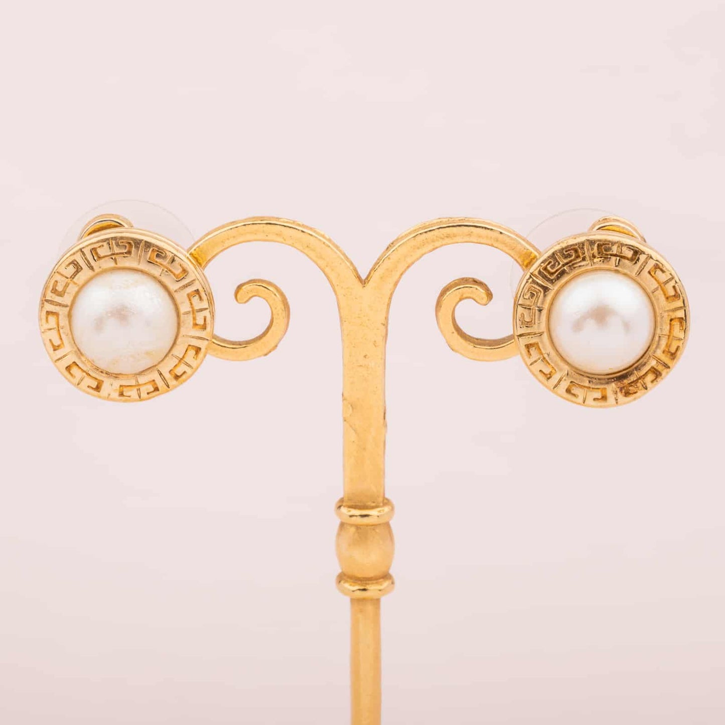Givenchy-Perlenstecker-in-vergoldeter-Fassung