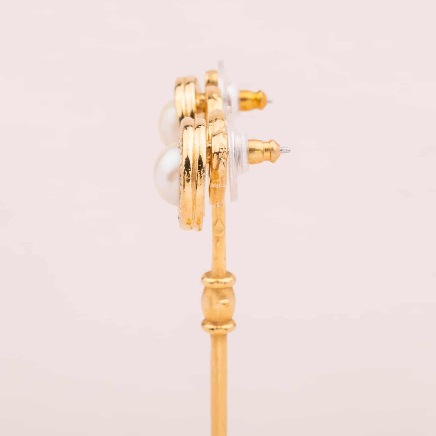 Givenchy-Perlenstecker-in-vergoldeter-Fassung