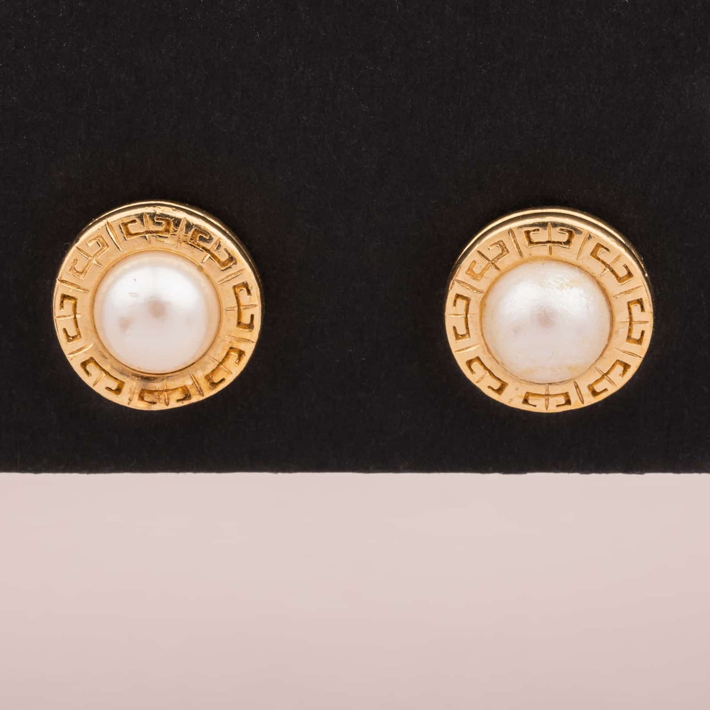 Givenchy-Perlenstecker-in-vergoldeter-Fassung