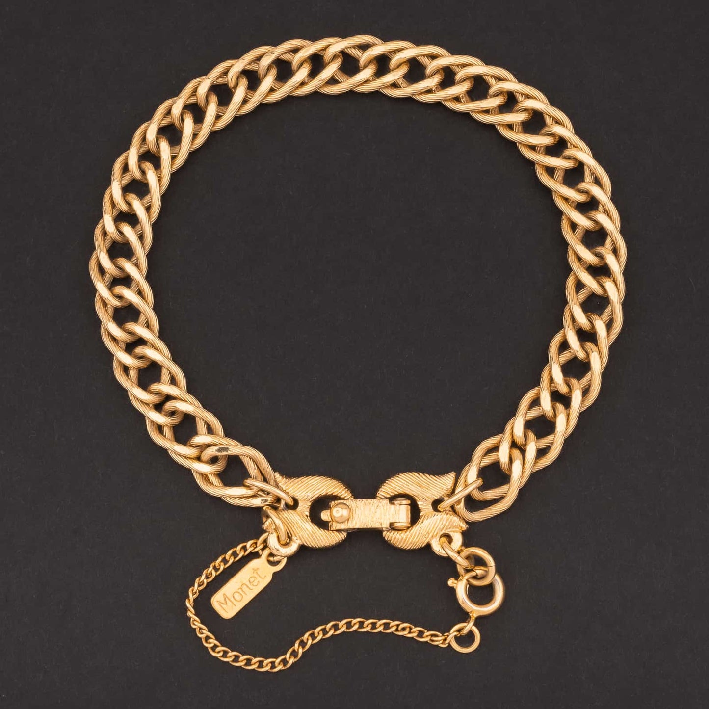 Monet-vergoldetes-Armband-60s