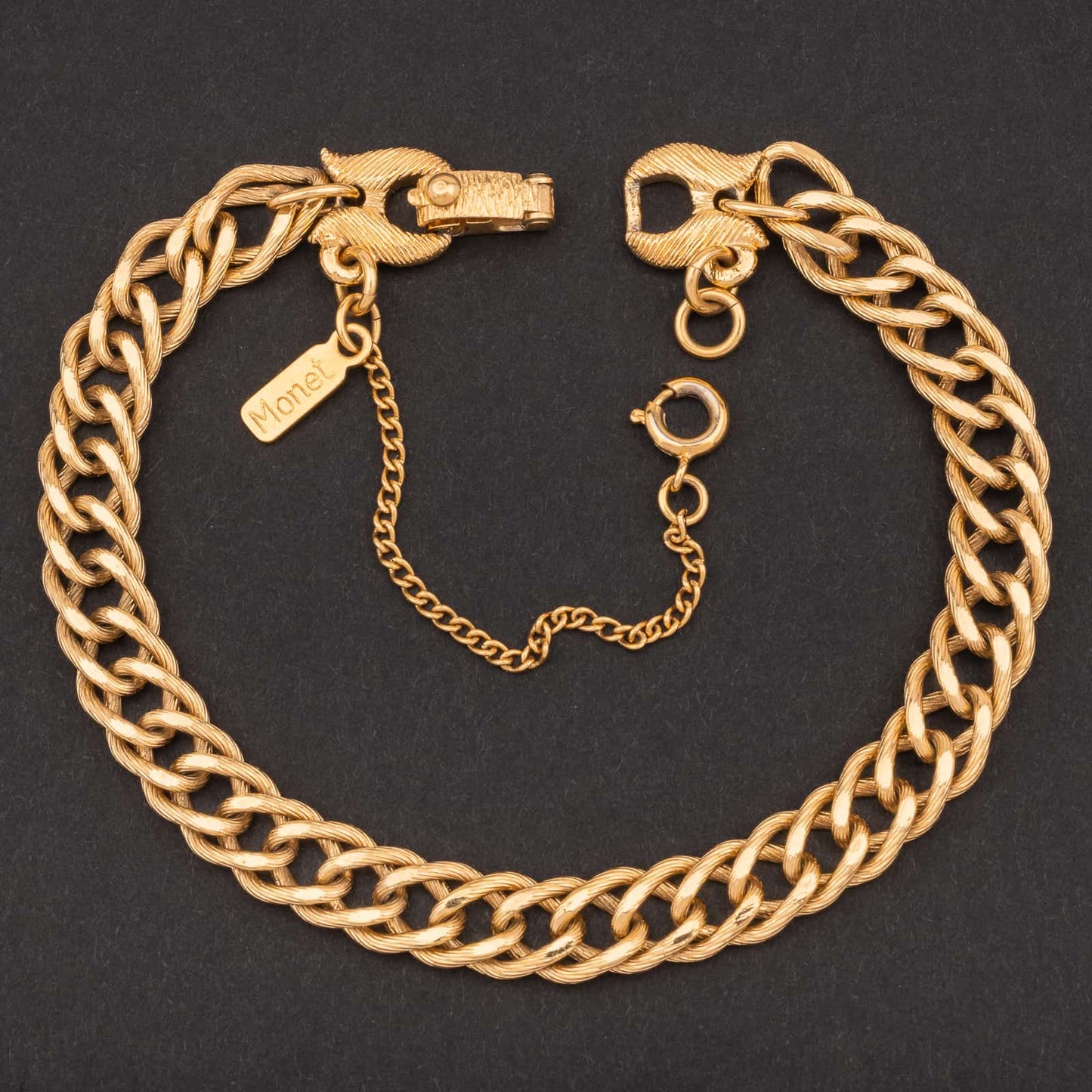 Monet-vergoldetes-Armband-60s