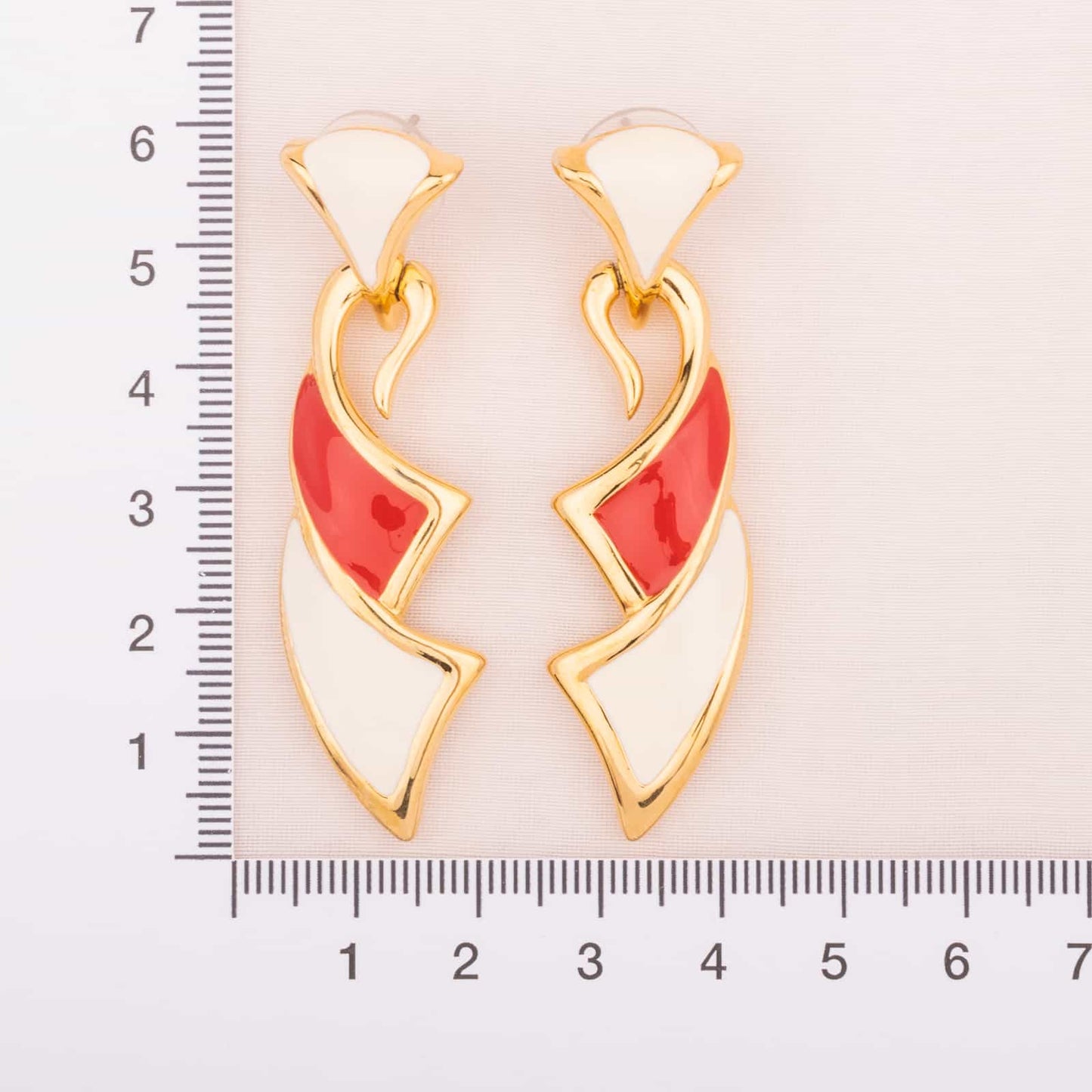 Long earrings by MONET from the 80s