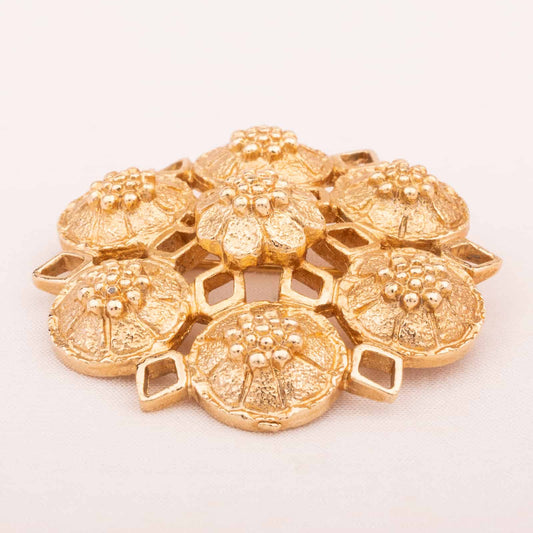 Sarah-Coventry-Vintage-Blumen-Brosche