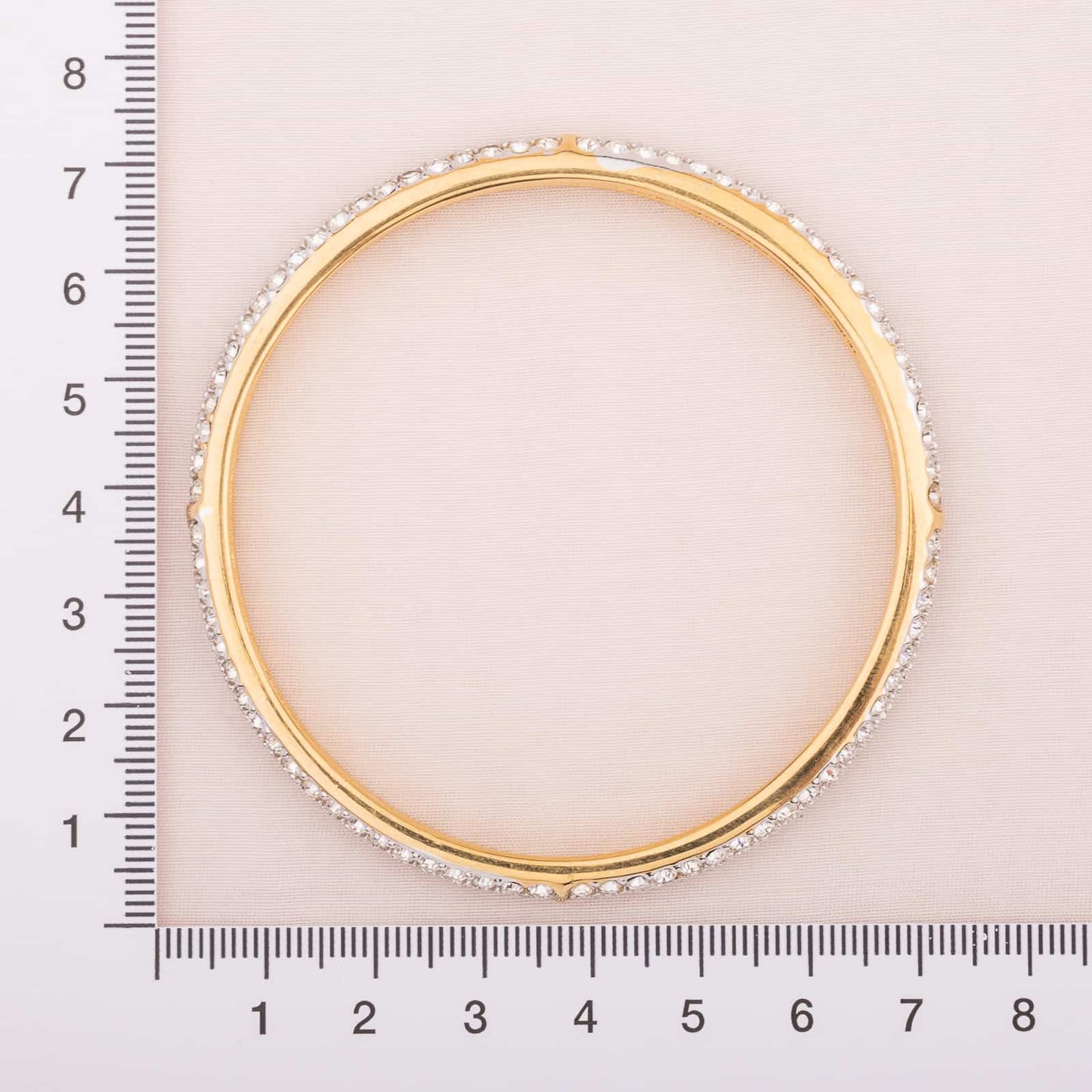 SWAROVSKI classic bangle set with crystal stones