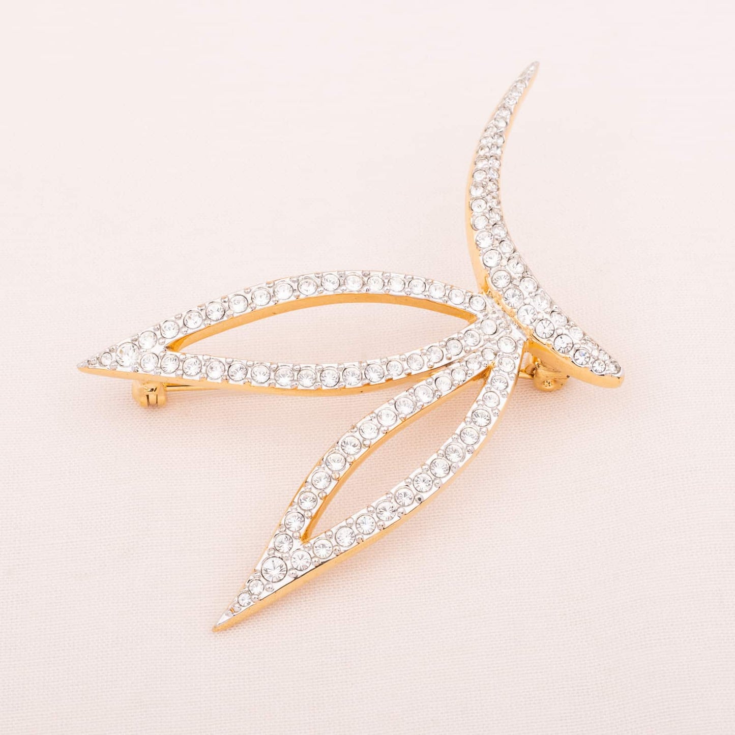 Swarovski-Libellen-Brosche