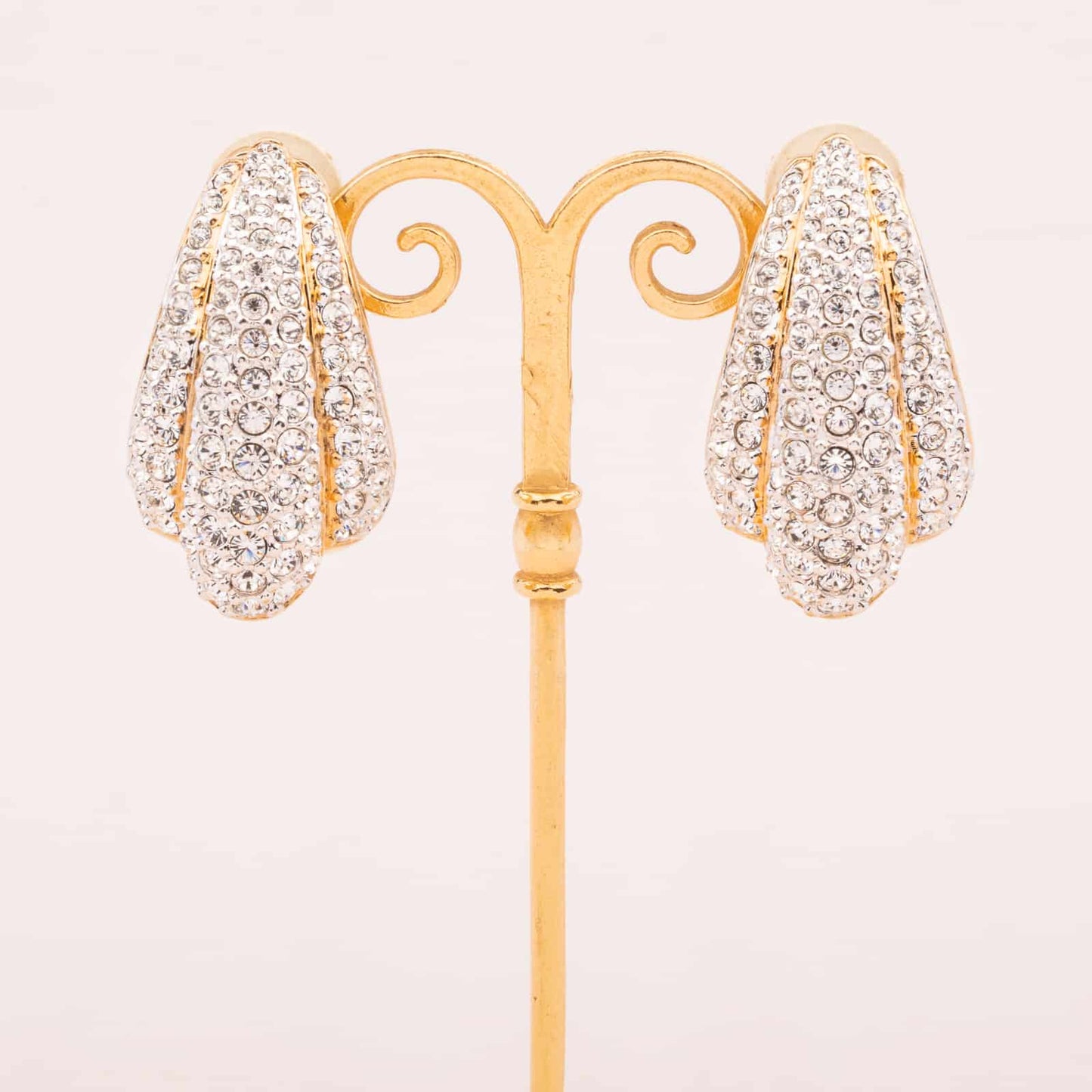 Swarovski-Vintage-Ohrclips-im-80s-Art-Deco-Design