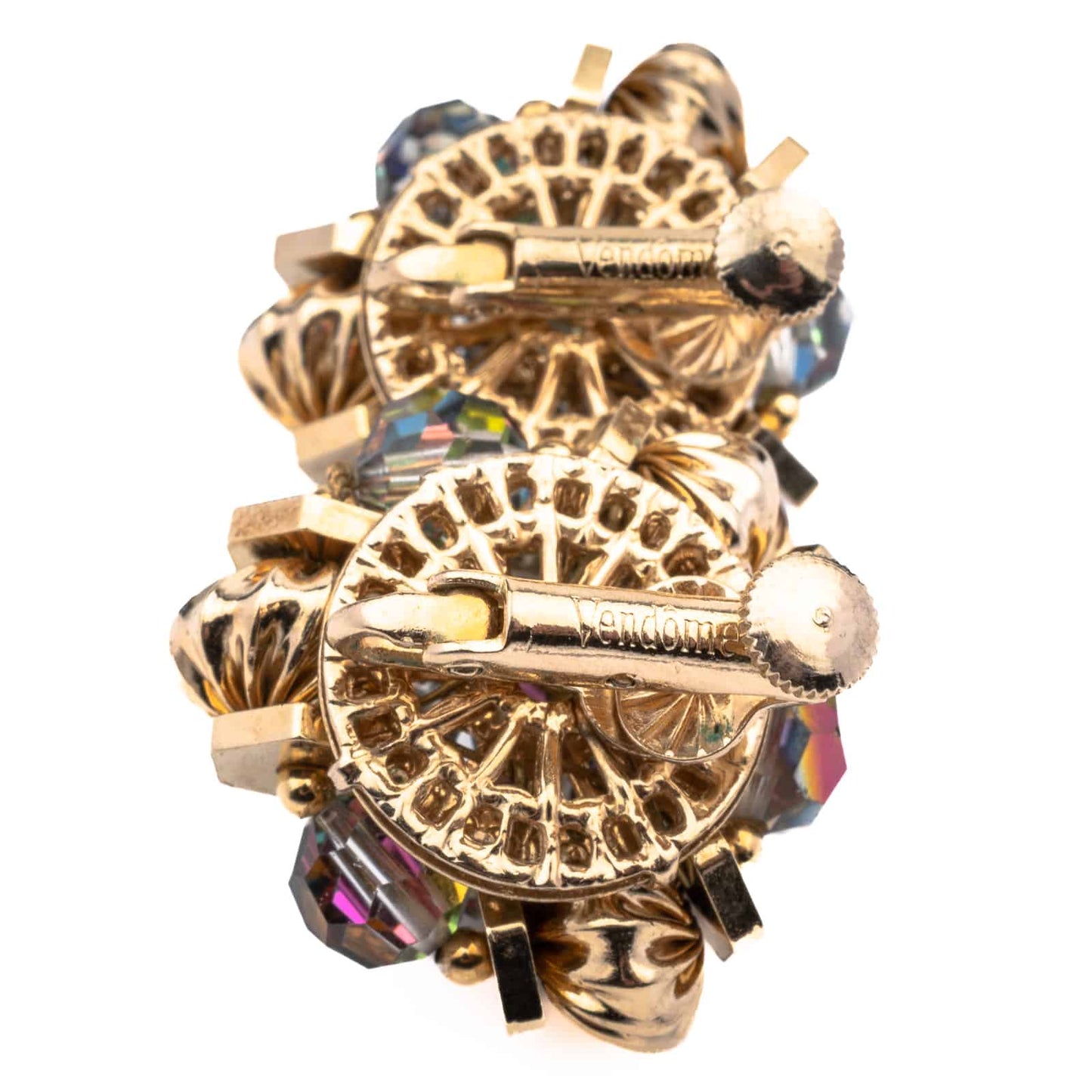 Vendome-grüne-Kristallperlen-Aurora-Borealis-Signatur