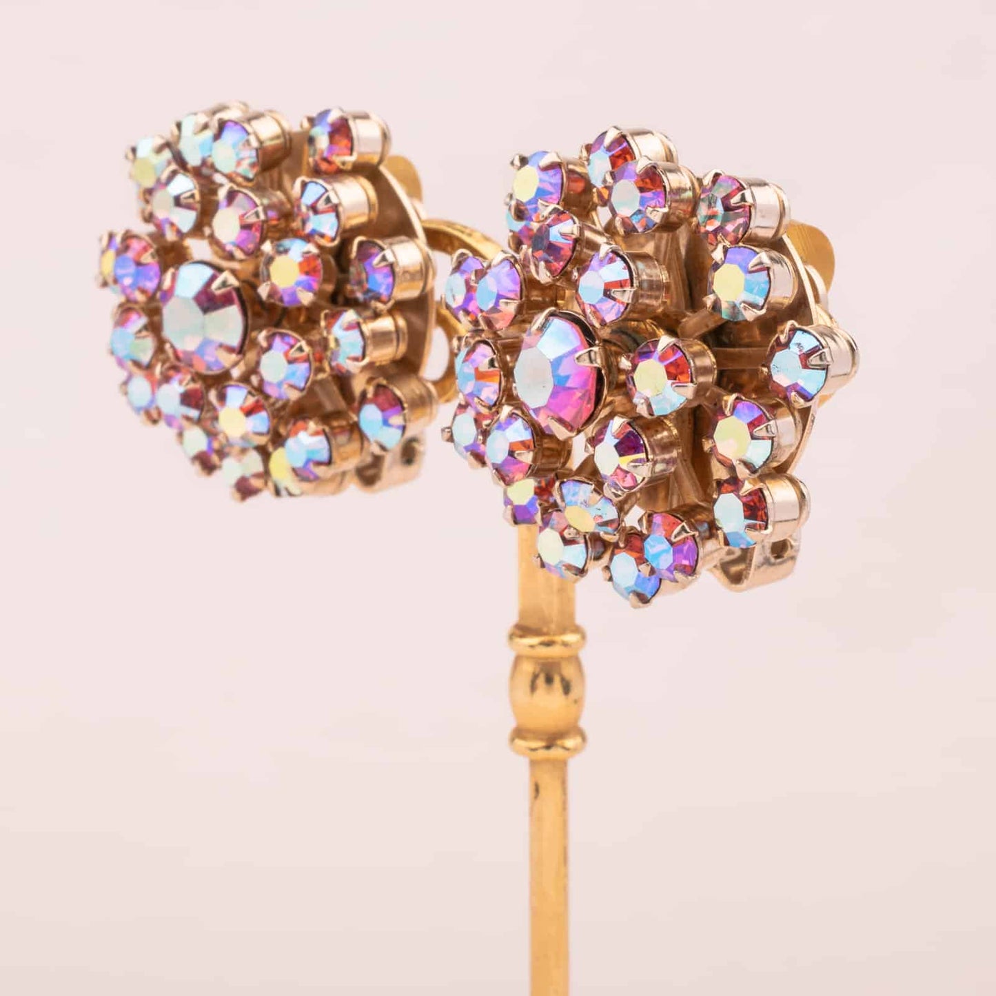 Ohrclips-Rosa-Aurora-Borealis-Strass