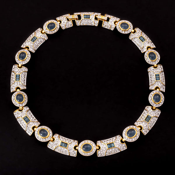 Der farbige SWAROVSKI Edelstein-Look der 1980er Jahre