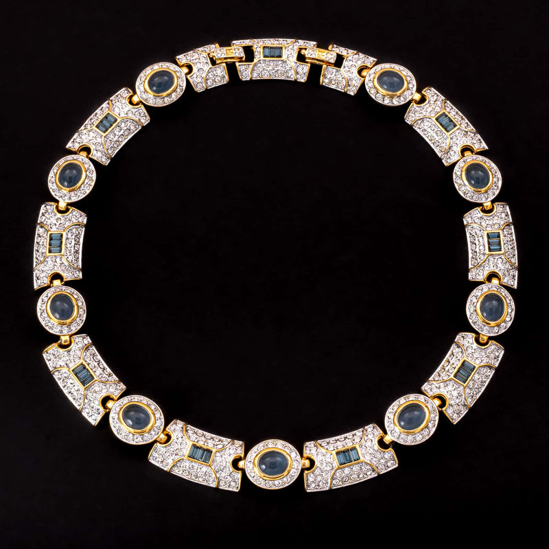 Der farbige SWAROVSKI Edelstein-Look der 1980er Jahre