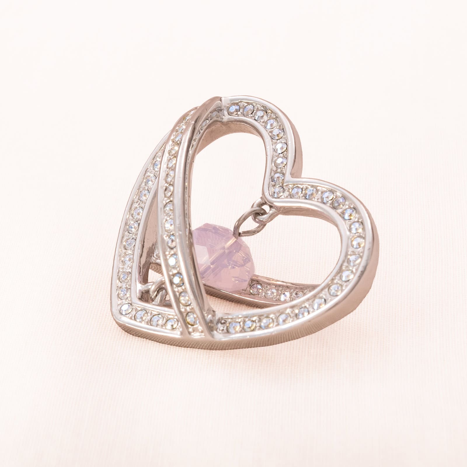 Swarovski-Herz-Anhänger-rhodiniert-Kristalle-rosa-Perle