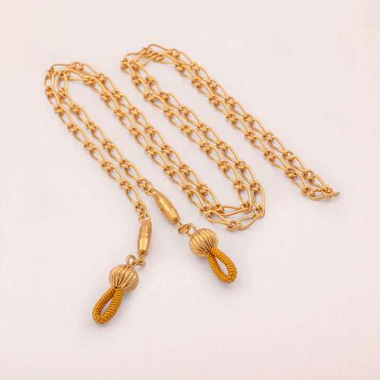 Avon-Vintage-Brillenkette-vergoldet