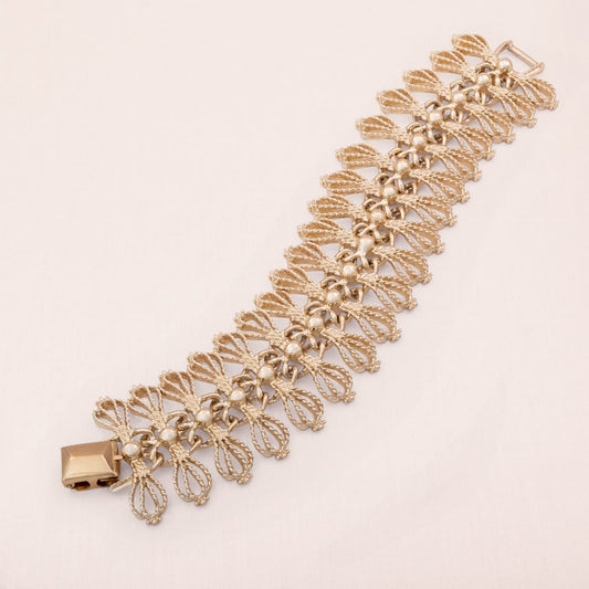 Emmons-Armband-Lace-Design-1960s-hell-goldfarben