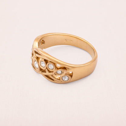 Pierre-Lang-Ring-vergoldet-Zirkonia-signiert