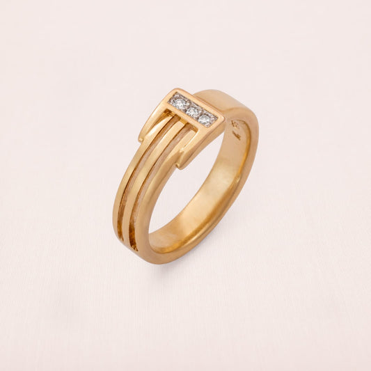 Pierre-Lang-Ring-vergoldet-Schnalle-Zirkonia