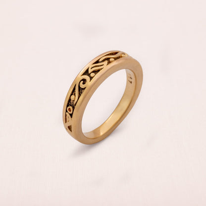 Pierre-Lang-Ring-vergoldet-Muster
