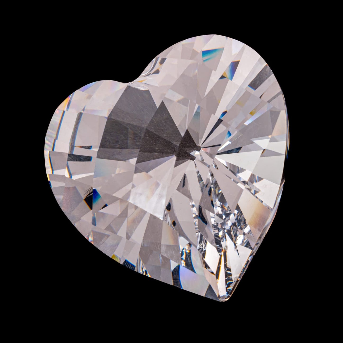 Swarovski-großes-Kristall-Herz-Sammlerstück-Briefbeschwerer-Geschenk