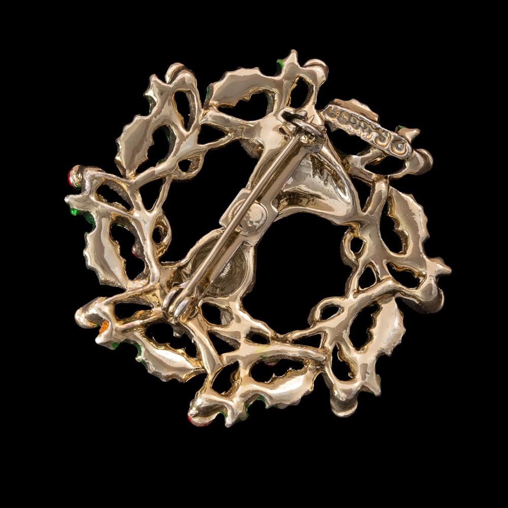 Gerrys-weihnachtliche-Brosche-hell-goldfarben-signiert