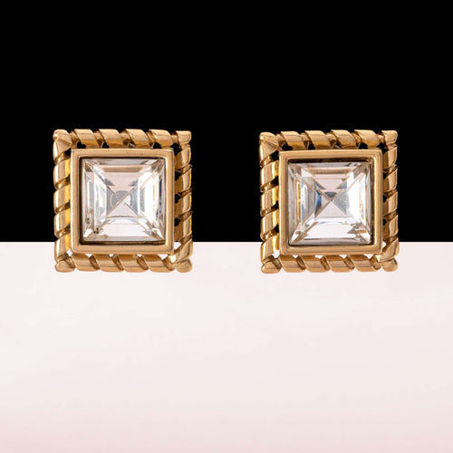 GIVENCHY elegant clip-on earrings from the 1990s
