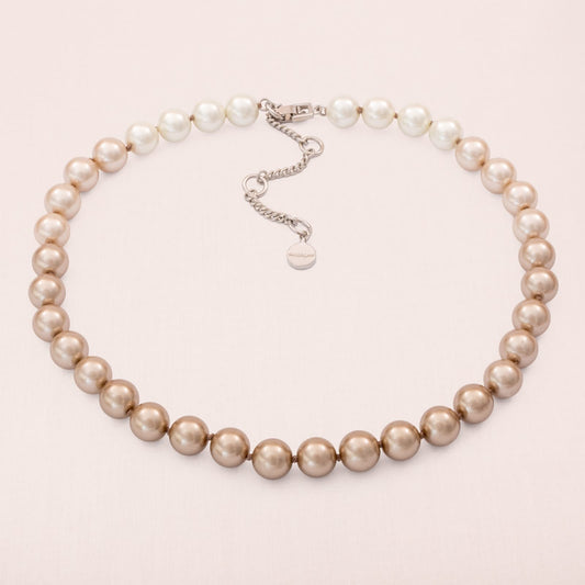 Givenchy-Perlenkette-Perlen-Farbverlauf-weiß-beige-signiert