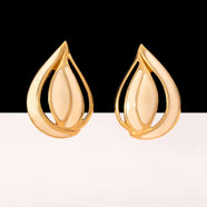 MONET elegante Ohrclips im Tropfendesign aus den 1990ern
