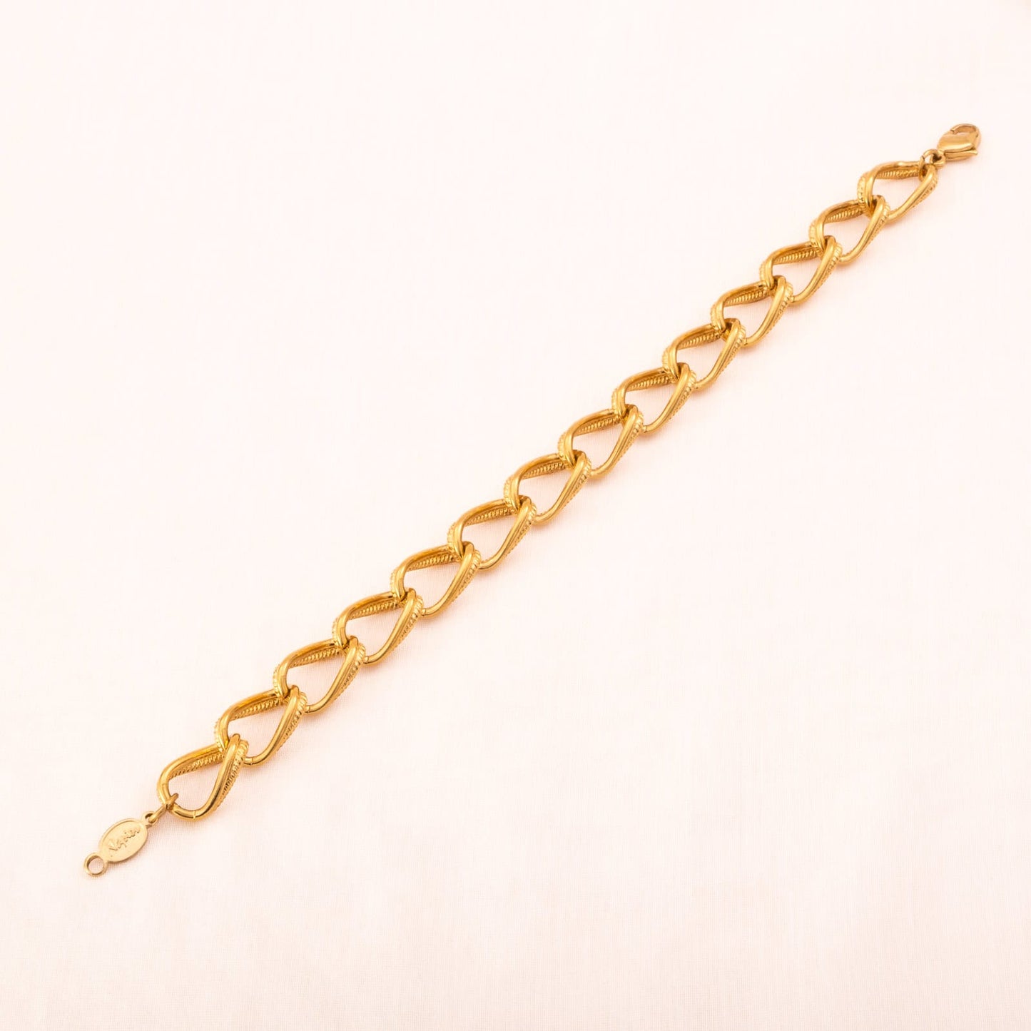 Napier-Armband-vergoldete-Kettenglieder