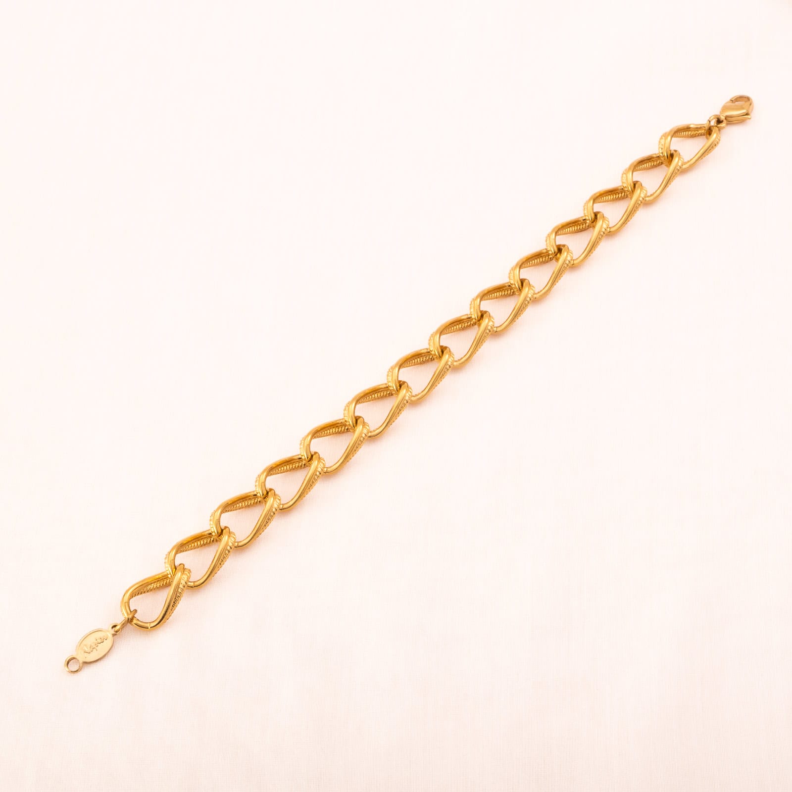 Napier-Armband-vergoldete-Kettenglieder