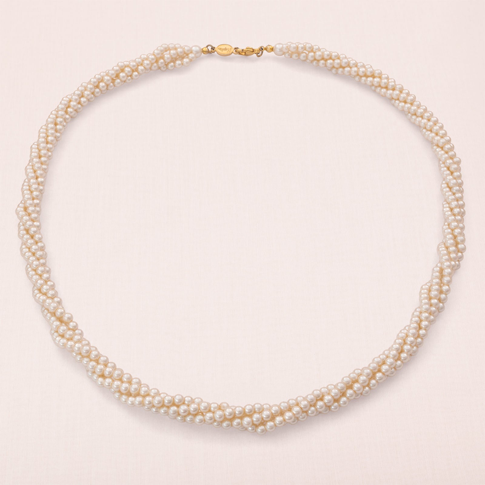 Napier-Perlenkette-gedrehte-vier-Stränge