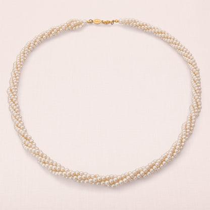 Napier-Perlenkette-gedrehte-vier-Stränge