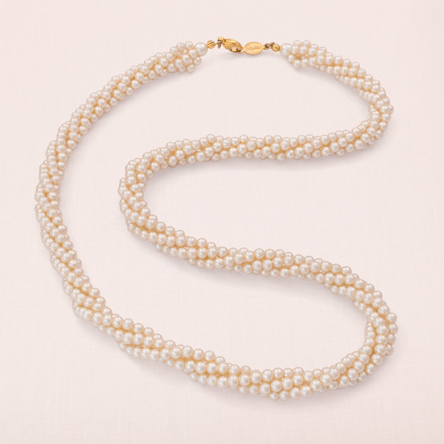 Napier-Perlenkette-gedrehte-vier-Stränge