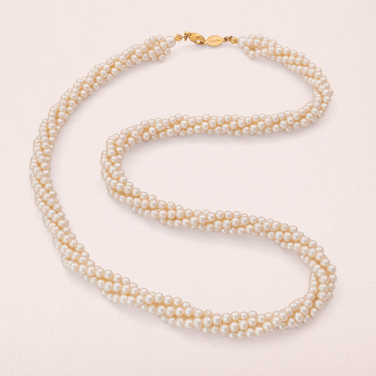 Napier-Perlenkette-gedrehte-vier-Stränge