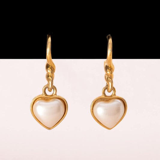 Richelieu-Herz-Perlen-Ohrringe-Hänger-vergoldet
