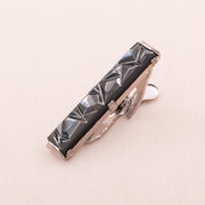 SARAH COVENTRY Vintage Tie Pin Silver-Colored Hematite Pattern