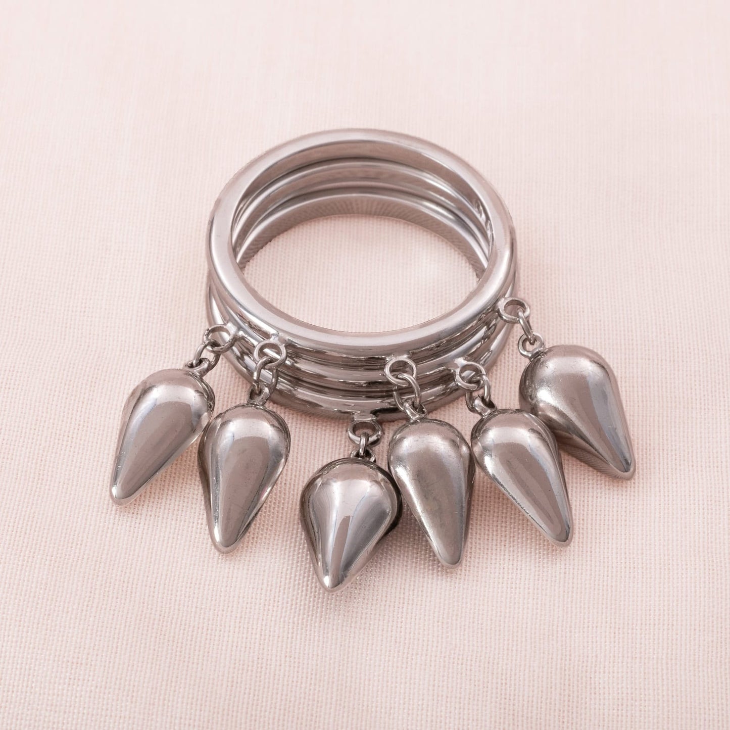 Swarovski-3-teiliger-Ring-rhodinierte-Rückseiten