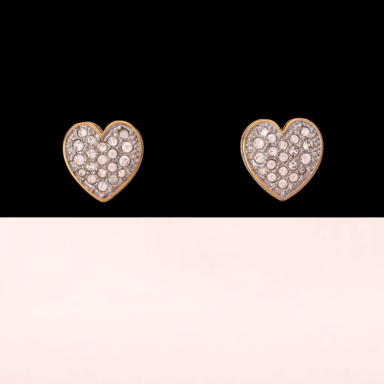 Swarovski-Herz-Ohrringe-Kristall-besetzt-vergoldet