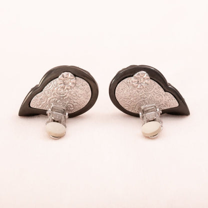 Swarovski-Ohrclips-Rückseiten-Schwan-signiert
