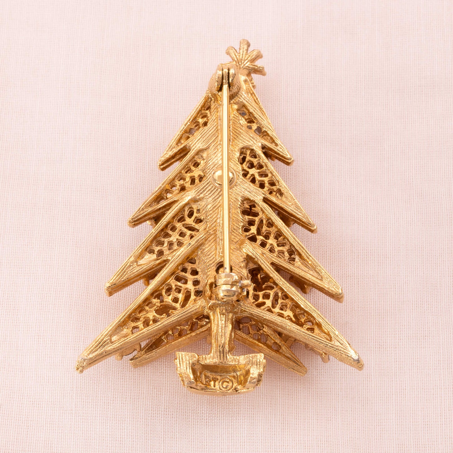 ART-Weihnachtsbaum-vergoldete-durchbrochene-Rückseite