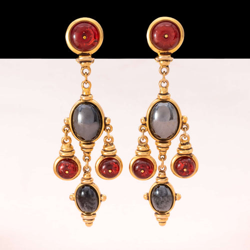 BEN-AMUN earrings in Mogul style